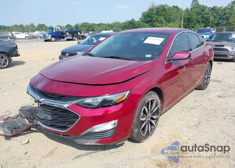 2020 Chevrolet Malibu Fwd Rs из США, поврежденный, VIN 1G1ZG5ST8LF135485